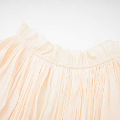 Aurohaya Ophélie cape-design midi dress