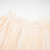 Ophélie cape-design midi dress