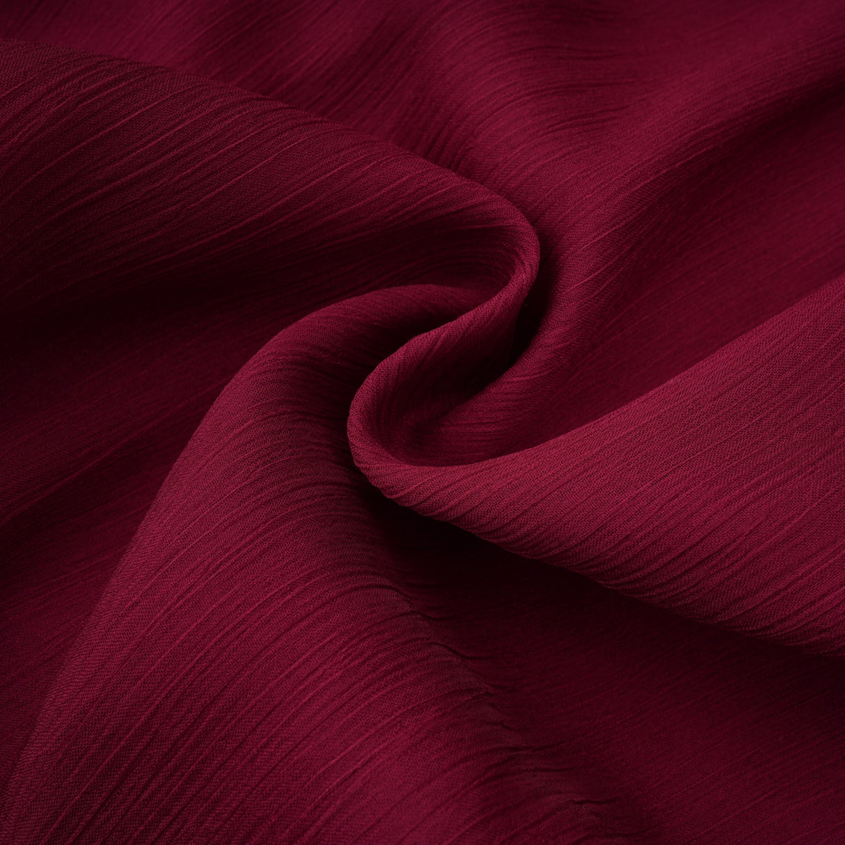 Aurohaya Éléna Burgundy Asymmetrical Ruffled Tulle Mini Dress
