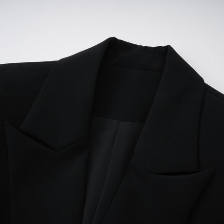 Aurohaya Rébecca Color Block Mini Blazer Dress