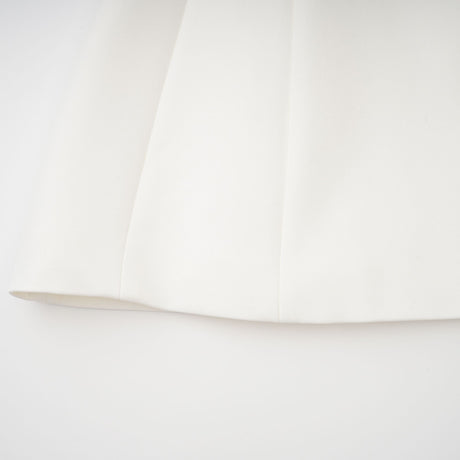 Aurohaya Mélanie White Corset Dress & Mesh Skirt Set