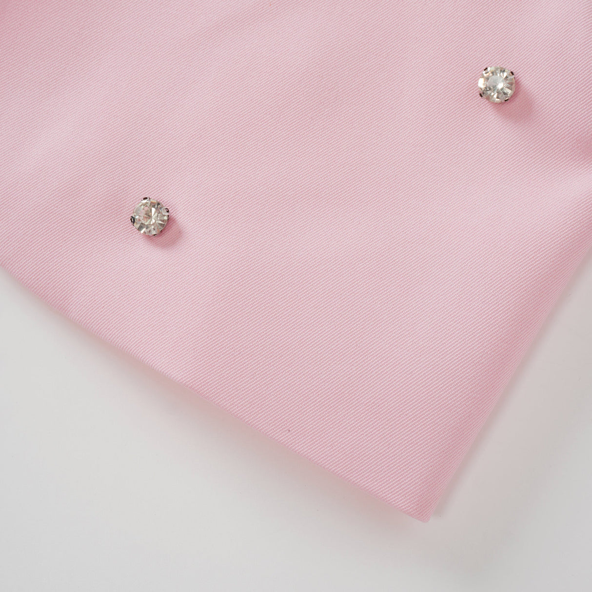 Aurohaya Valéria Pink Crystal Embellished Jacket & Dress Set