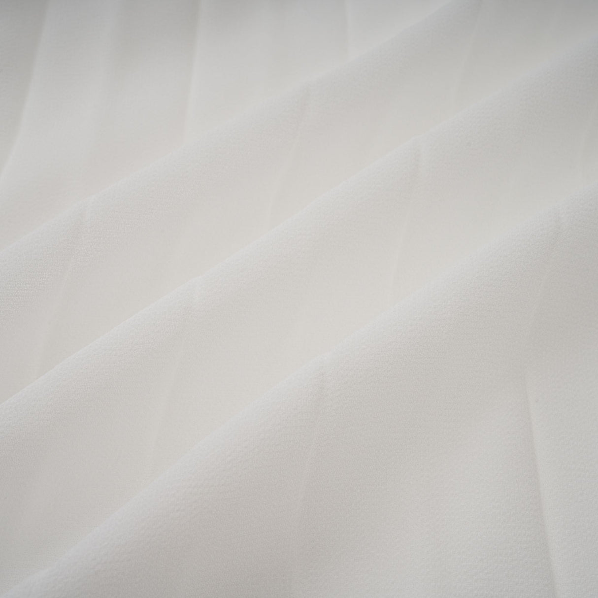 Aurohaya Doux White Ruffled Trim Pleated Midi Dress