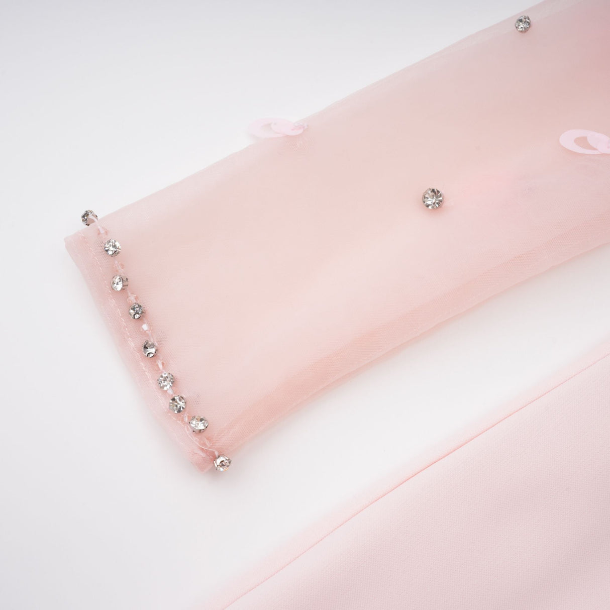 Aurohaya Gunnel Pink Flared Embellished Maxi Gown