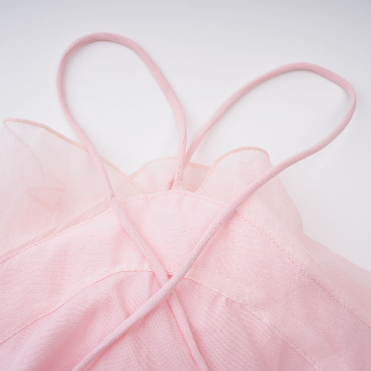 Aurohaya Lucie Pink Tiered Ruffled Mini Dress