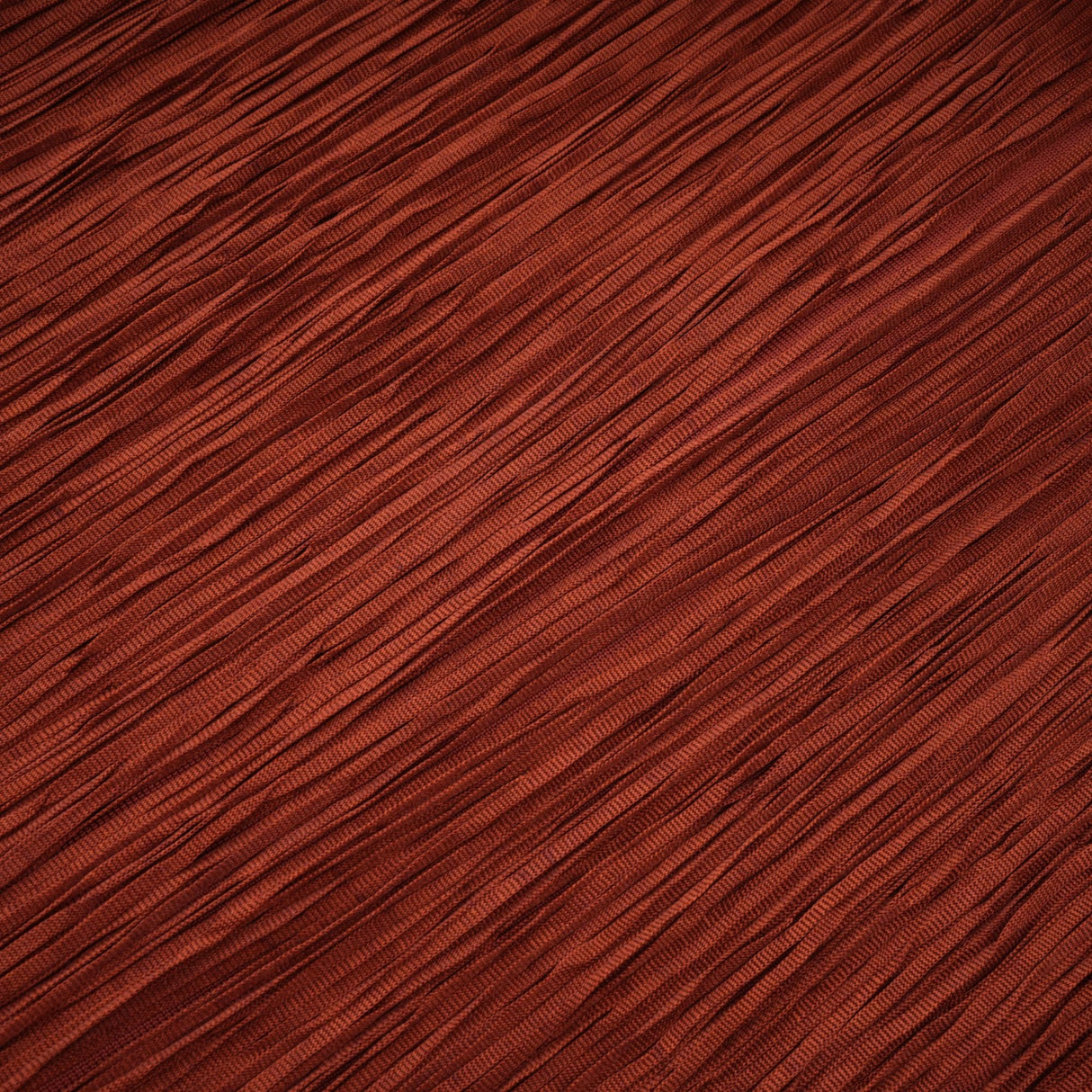 Aurohaya Mélisande Rusty Red Halterneck Fringed Maxi Gown
