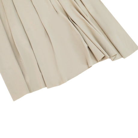 Aurohaya Gaëlle Neutrals Ribbon-design Draped Maxi Dress