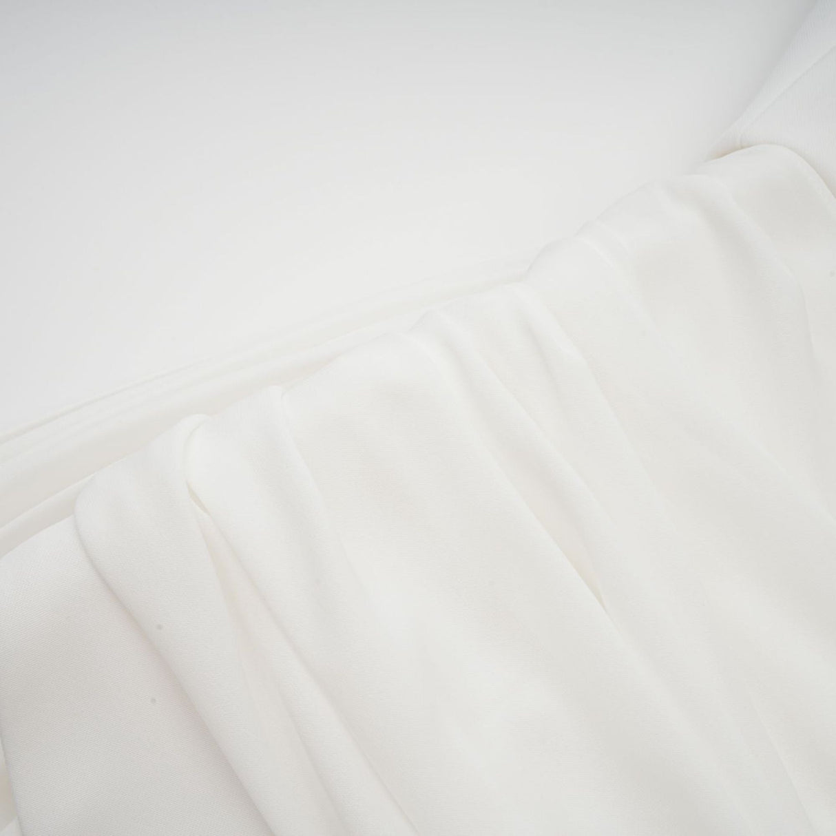 Aurohaya Gitta white ribbon-design ruched mini dress