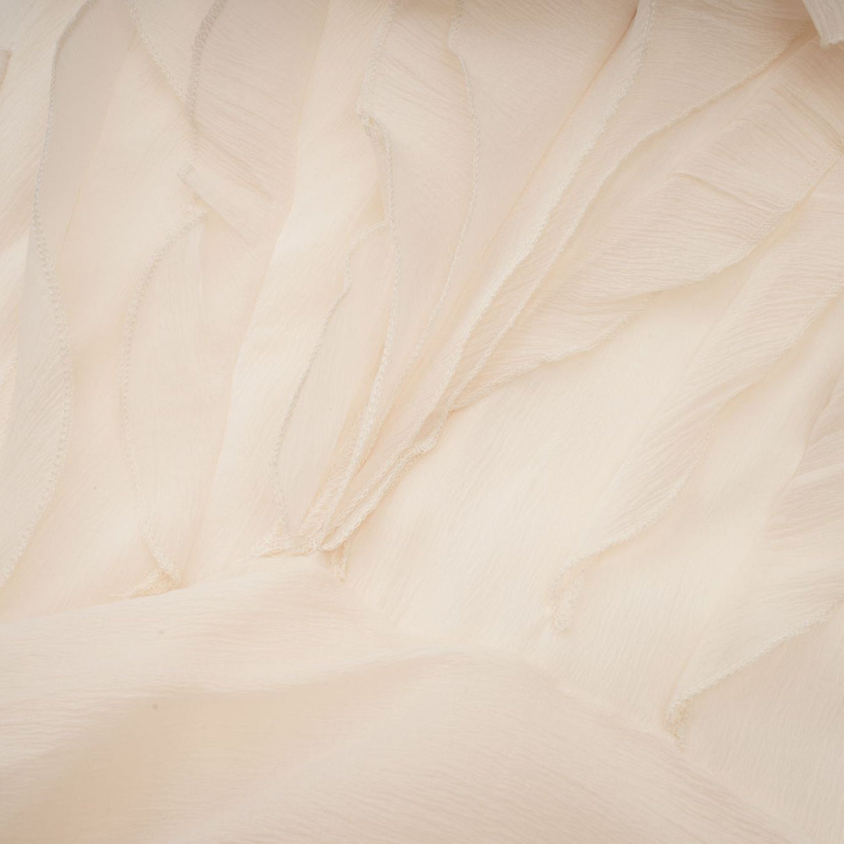 Aurohaya Hélène faux-flower layered ruffled mini dress