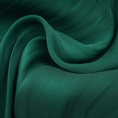 Aurohaya Emerald Green One Shoulder Ruched Maxi Dress