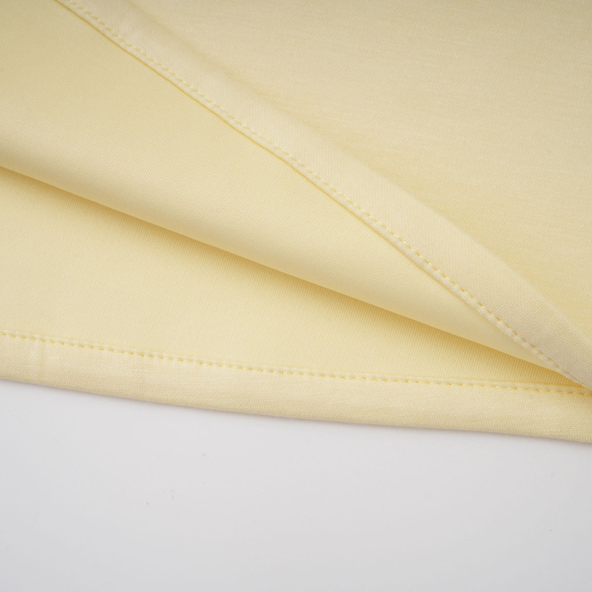 Aurohaya Piroska Yellow Pearl Trim Shawl Detail Maxi Dress