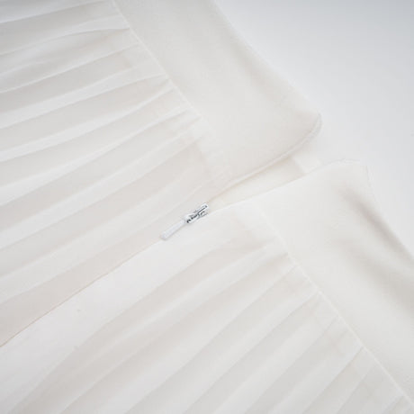 Aurohaya Juliette halterneck layered Maxi dress