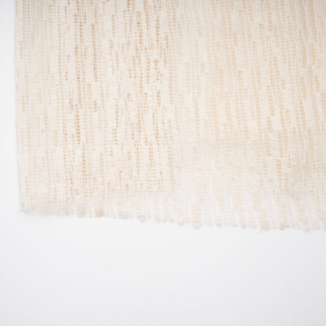 Aurohaya Thale Neutral Asymmetrical Textured Ruched Midi Dress