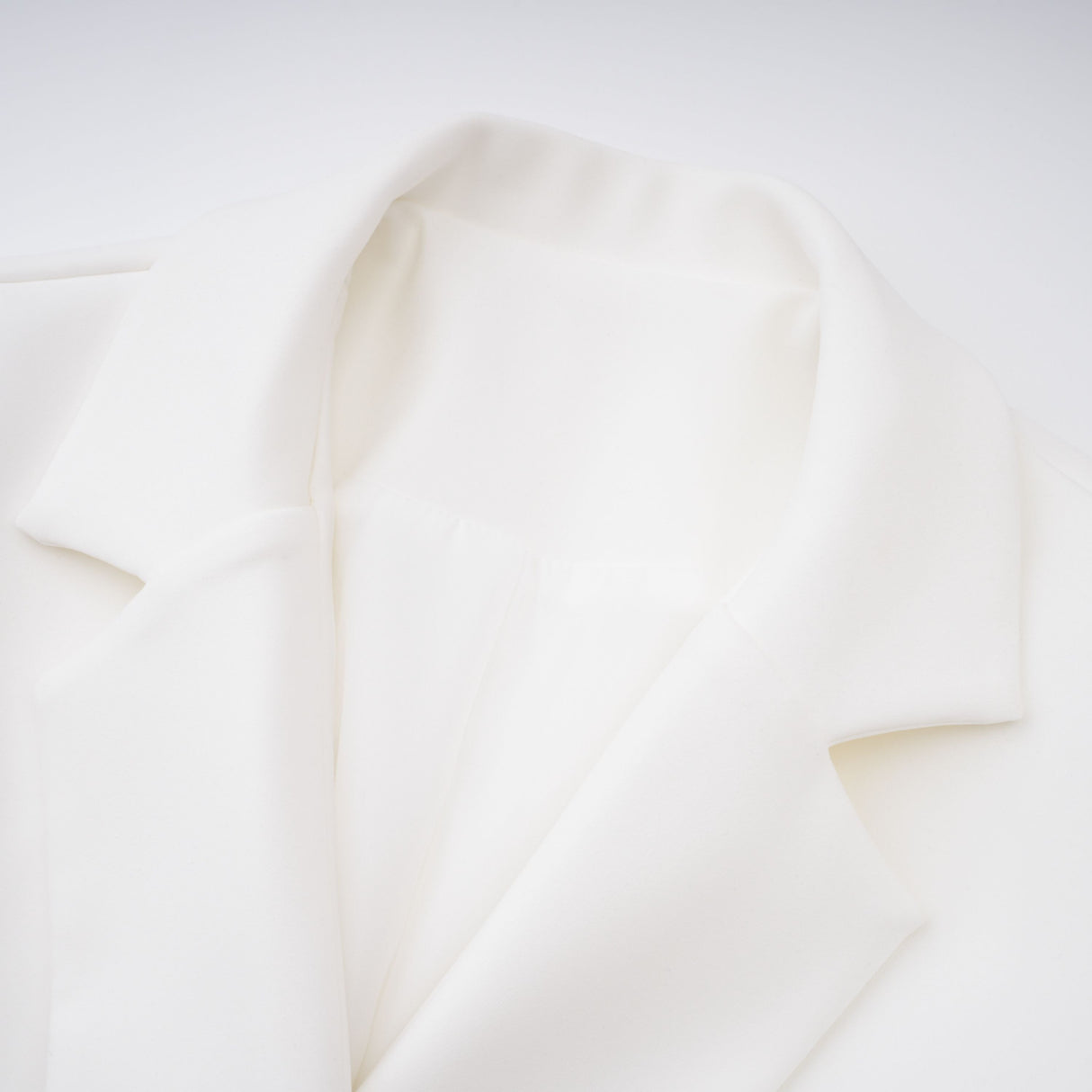 Aurohaya Osanne White Double Breasted Blazer Mini Dress