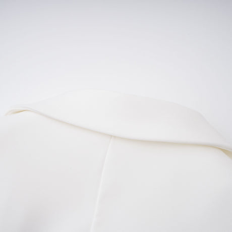 Aurohaya Osanne White Double Breasted Blazer Mini Dress