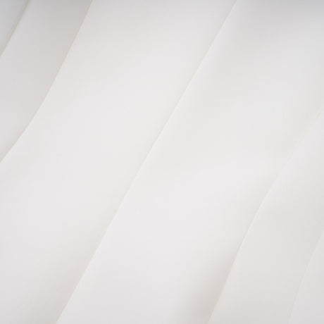 Aurohaya Acharya White Shawl Lapel Mini Dress