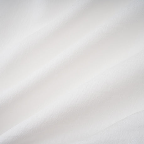 Aurohaya Quincie white shirred flounced mini dress
