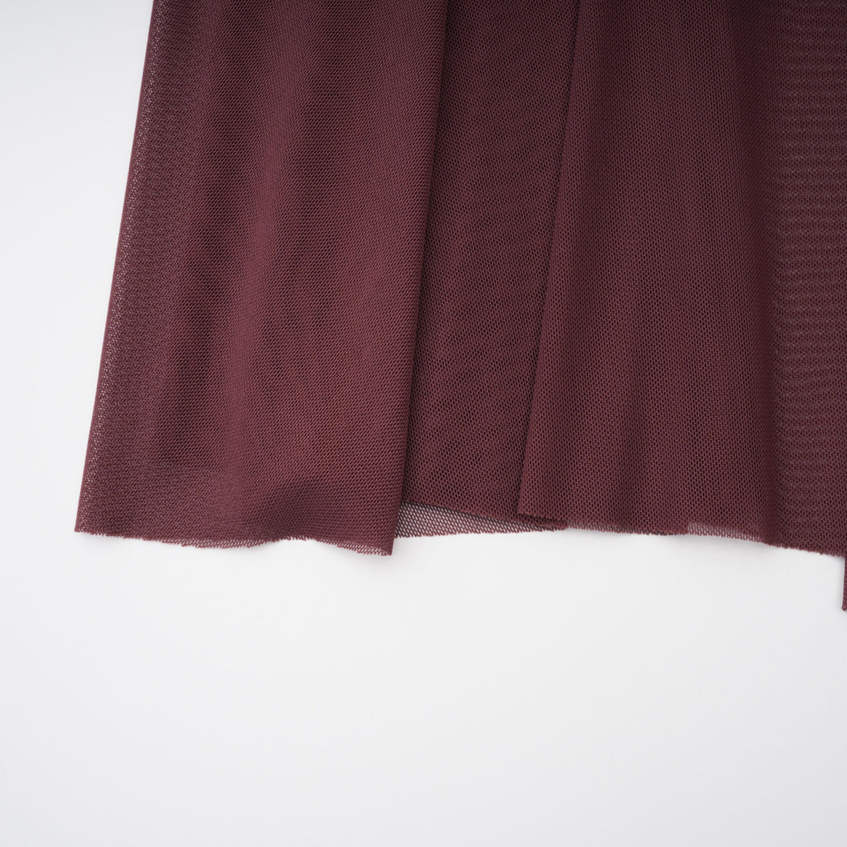 Aurohaya Seren Brown Ruched Tulle Panel Maxi Dress