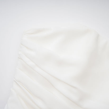 Aurohaya Léonie White Tulle Cape & Dress Set