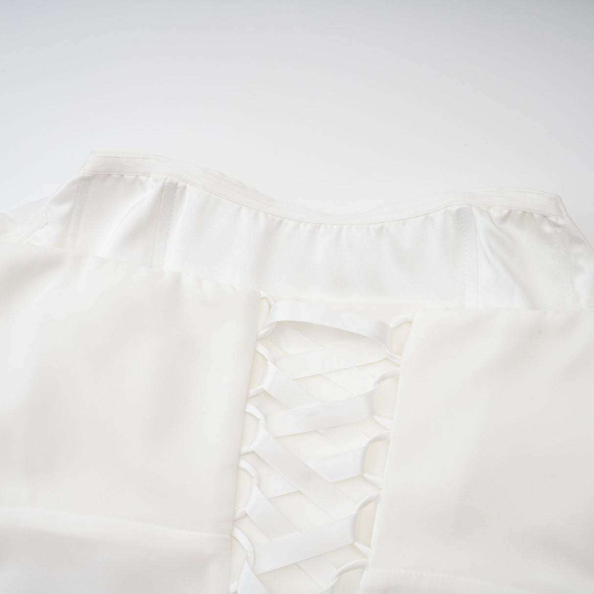 Aurohaya Léonie White Tulle Cape & Dress Set