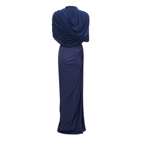 Aurohaya Lyra Sapphire Serenity Maxi Dress