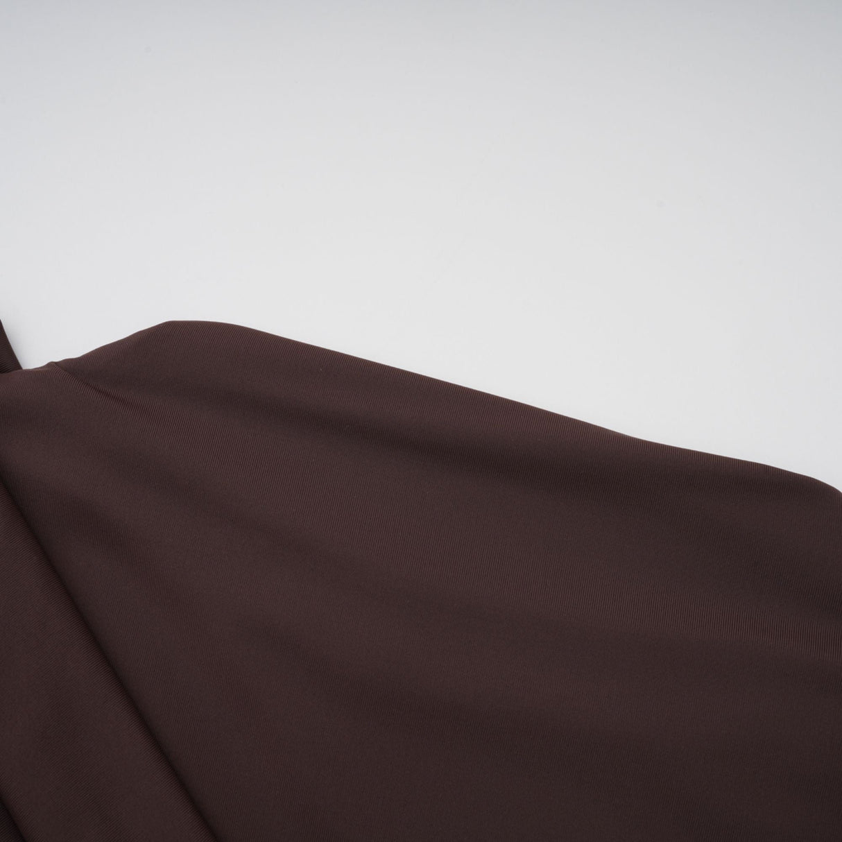 Aurohaya Fée Brown Asymmetrical Ruched Mini Dress
