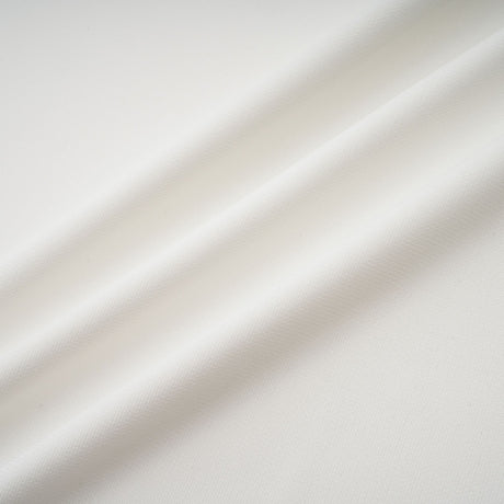 Aurohaya Mystérieuse White Turtleneck Draped Maxi Dress