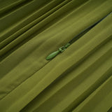 Isaline Emerald Corset Maxi Dress