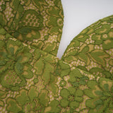 Isaline Emerald Corset Maxi Dress