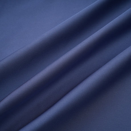 Aurohaya Angelína Blue Diagonal Pleated Gathered Maxi Gown