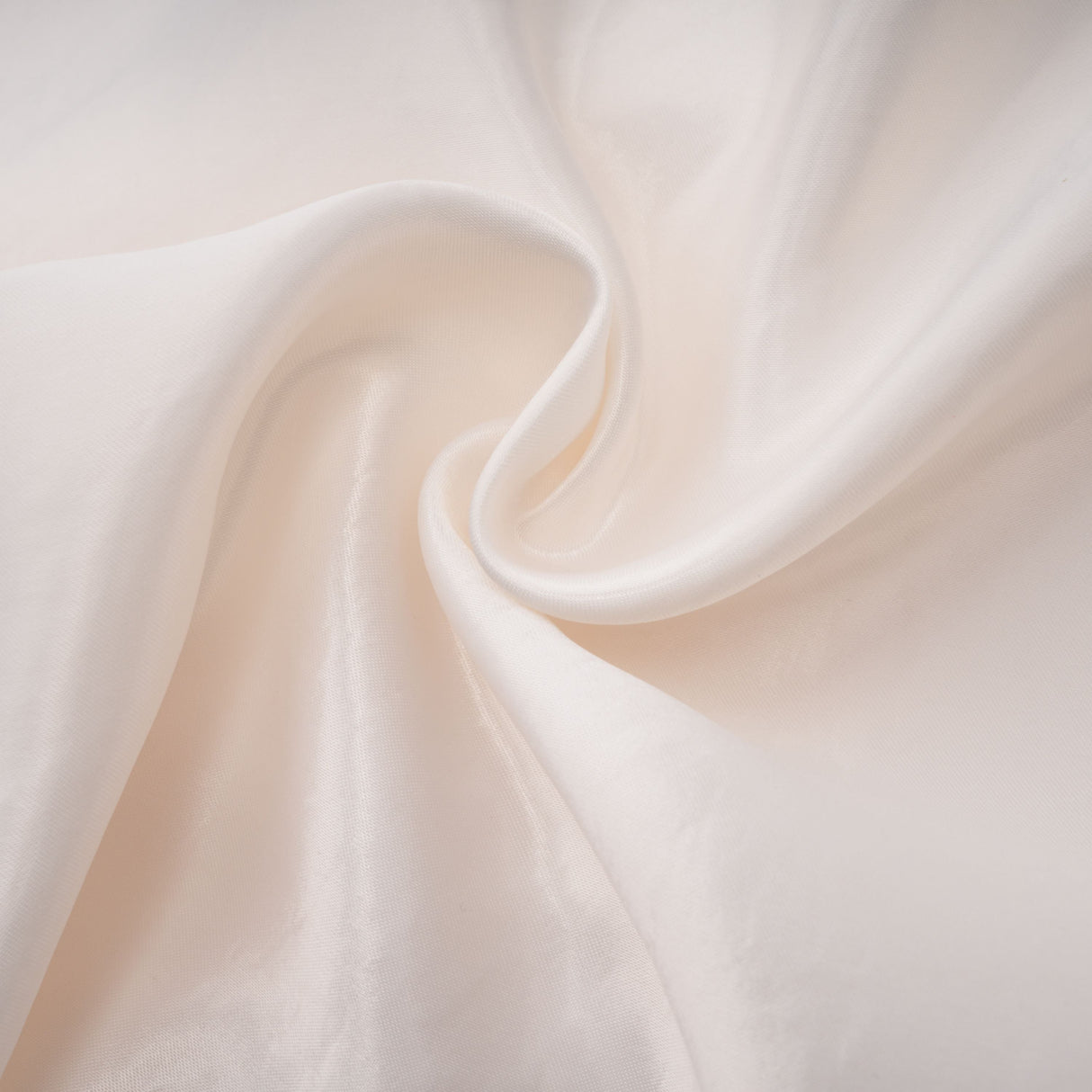 Aurohaya Lilla Beige Strapless Ruffled Satin Maxi Dress