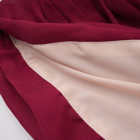 Aurohaya Théa Burgundy Asymmetrical Ruched Mini Dress