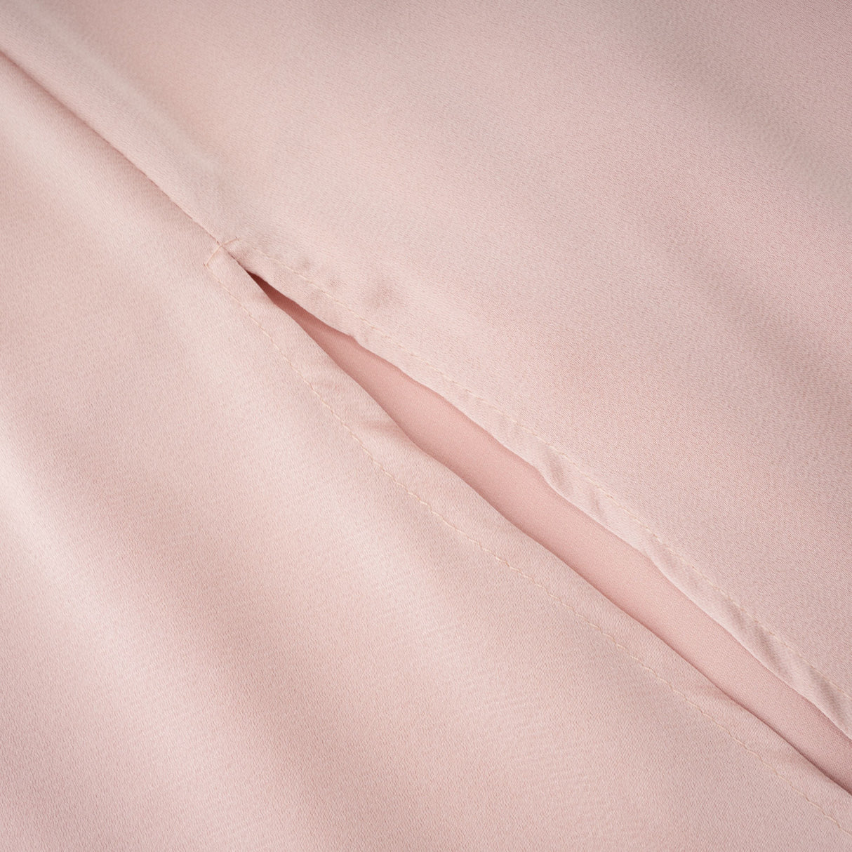Aurohaya Everleigh Champagne Satin Top & Skirt Set With Cape Detail