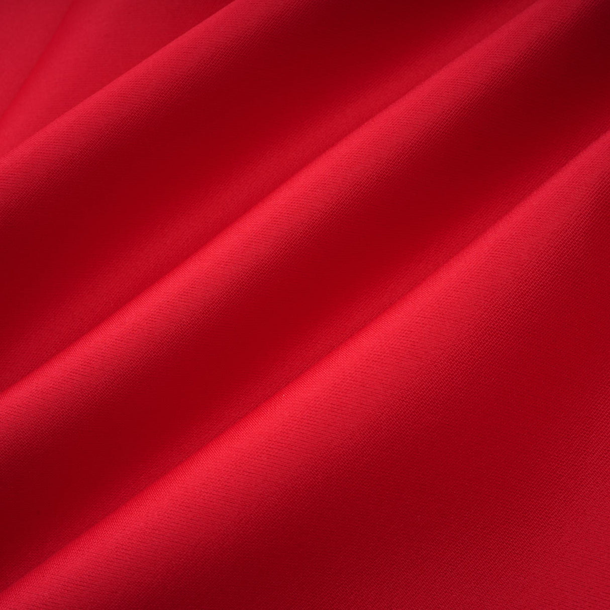 Aurohaya Aventin Red Godet Design Midi Dress