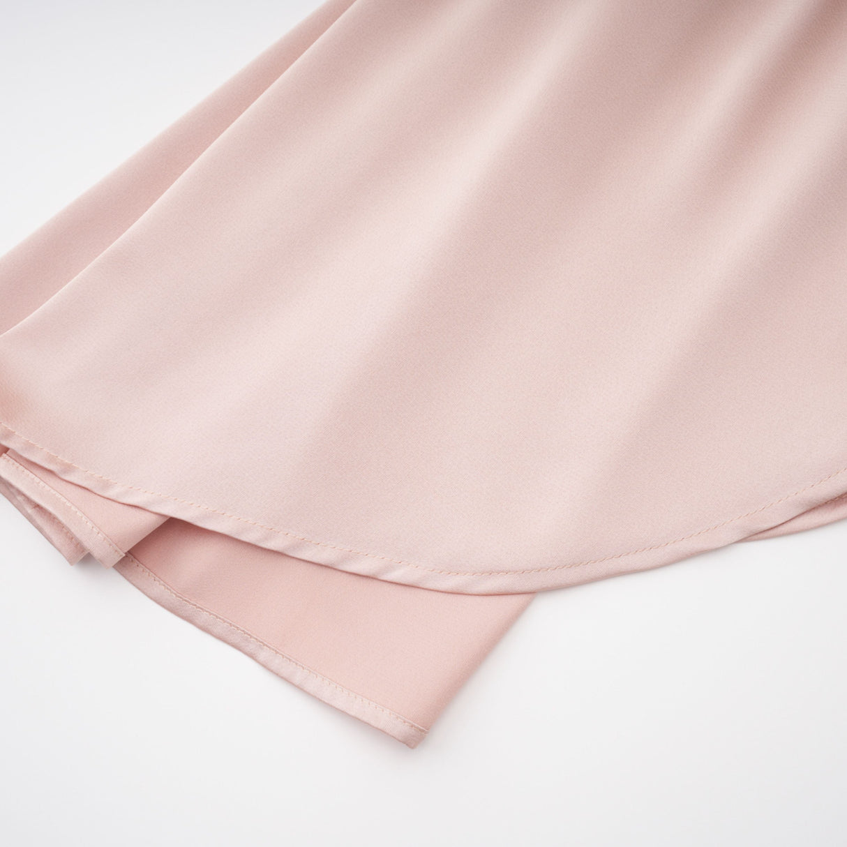 Aurohaya Everleigh Champagne Satin Top & Skirt Set With Cape Detail