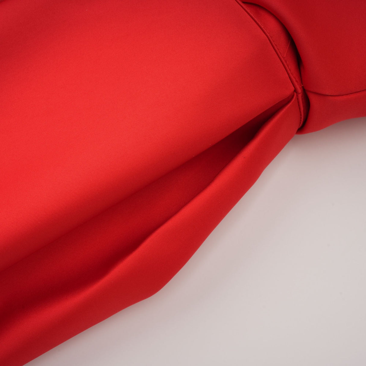 Aurohaya Laure Red Heart Off-shoulder Mini Dress