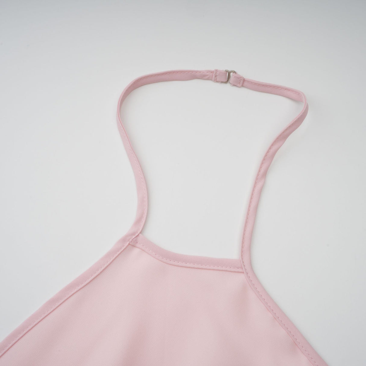 Aurohaya Nonchalante Pink Tiered Halterneck Maxi Dress