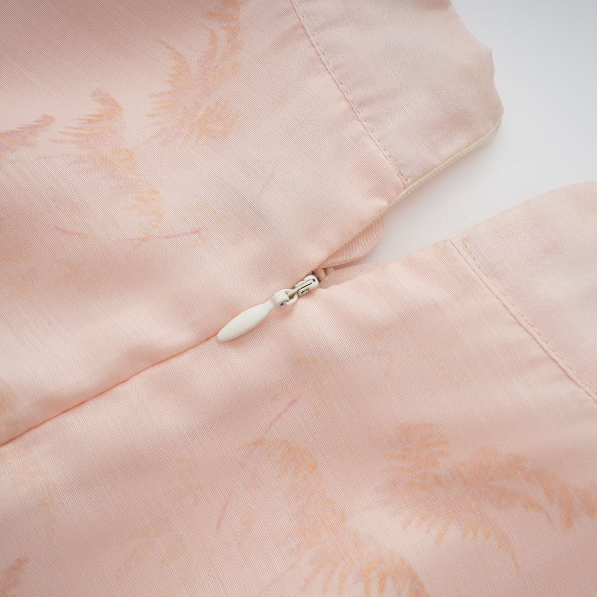 Aurohaya Aya Pink Godet Floral Mini Dress