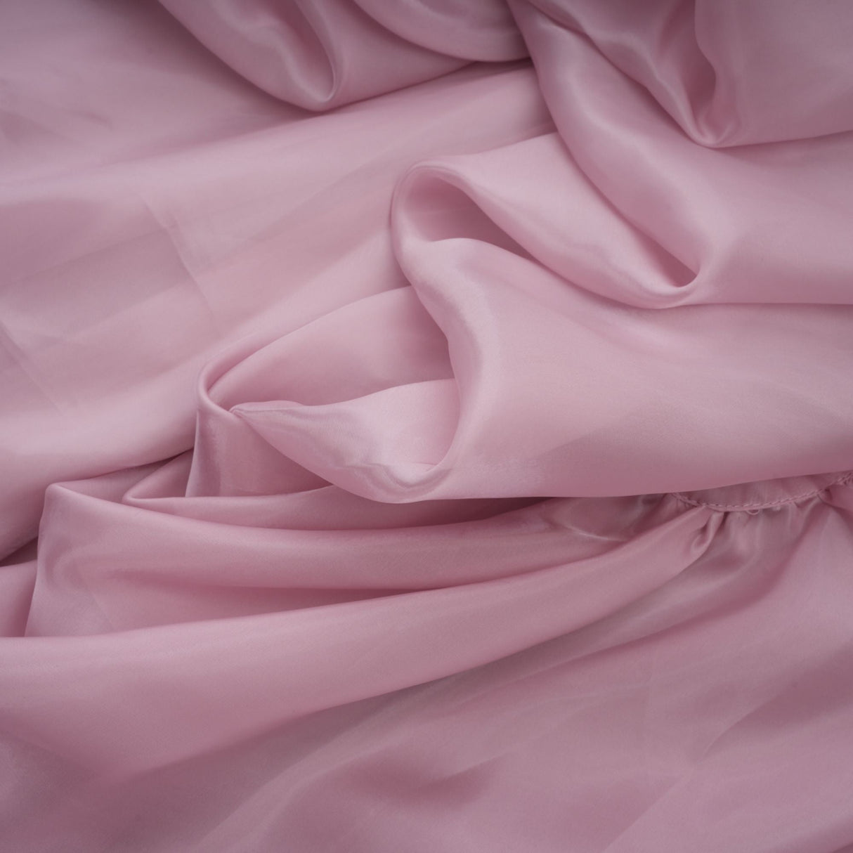 Aurohaya Brooklyn Pink Glossy Bubble Hem Mini Dress
