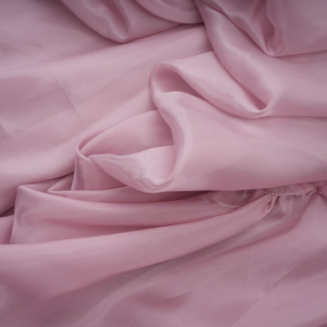 Aurohaya Brooklyn Pink Glossy Bubble Hem Mini Dress
