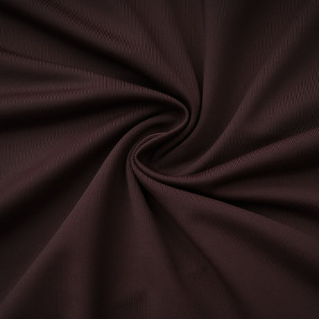 Aurohaya Prune Brown Night Out Asymmetrical Ruched Midi Dress