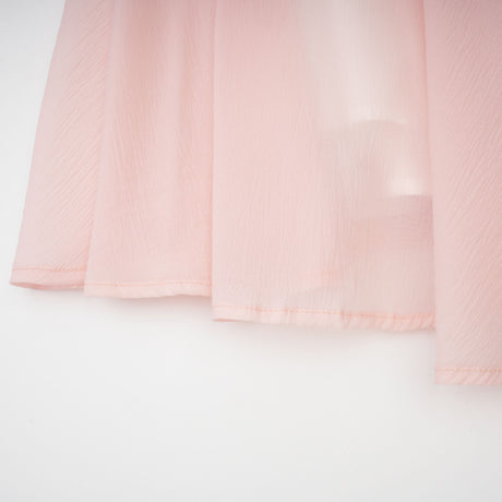 Aurohaya Érasme Pink Flounced Midi Dress