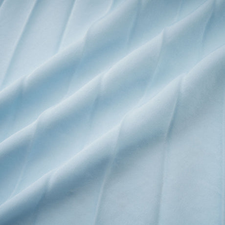 Aurohaya Andréa Blue Pleated Maxi Dress with Cutout Detail