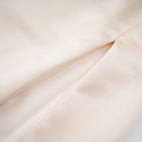 Aurohaya Thérèse neutral scarf-design satin maxi dress