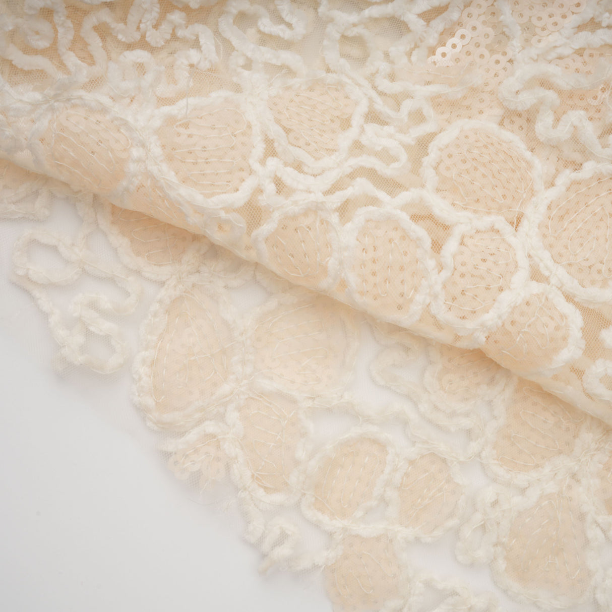 Aurohaya Mathilde White Embroidered Maxi Dress