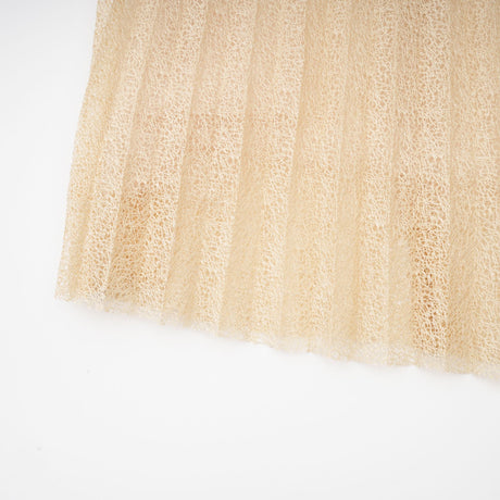 Aurohaya Nerissa embroidered pleated midi dress