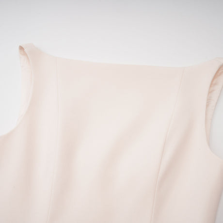Aurohaya Aria White Asymmetrical Shawl & Tulle Panel Dress Set