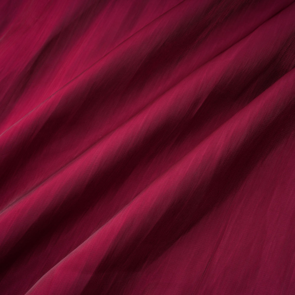 Aurohaya Danuta Burgundy Ruched Pleated Maxi Dress