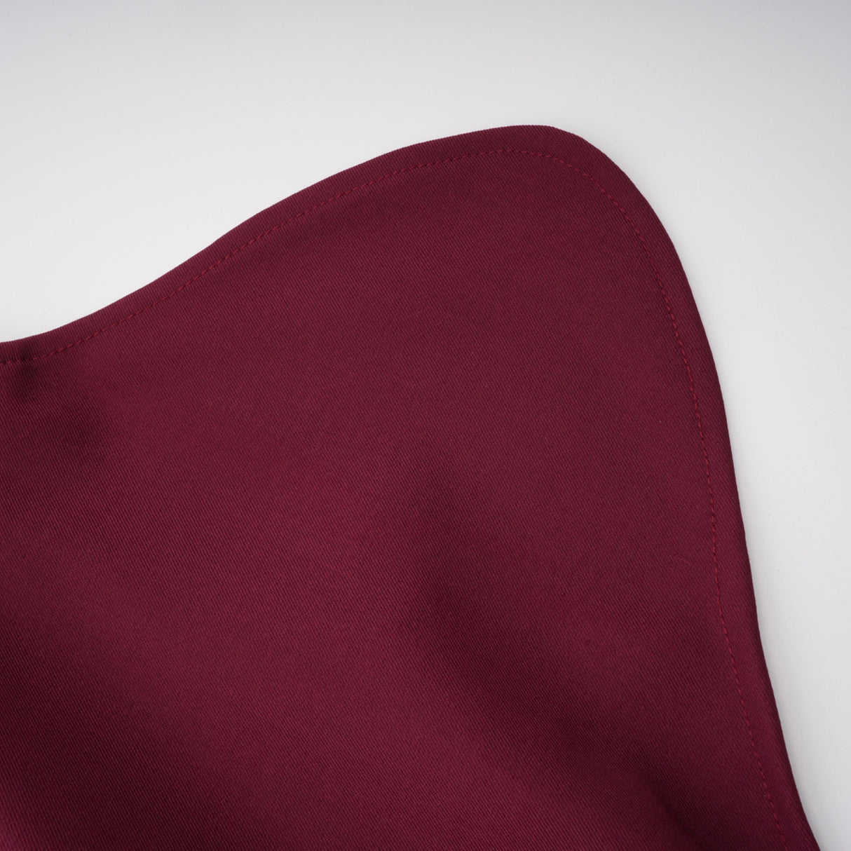 Aurohaya Wren Burgundy Asymmetrical Cape Maxi Dress