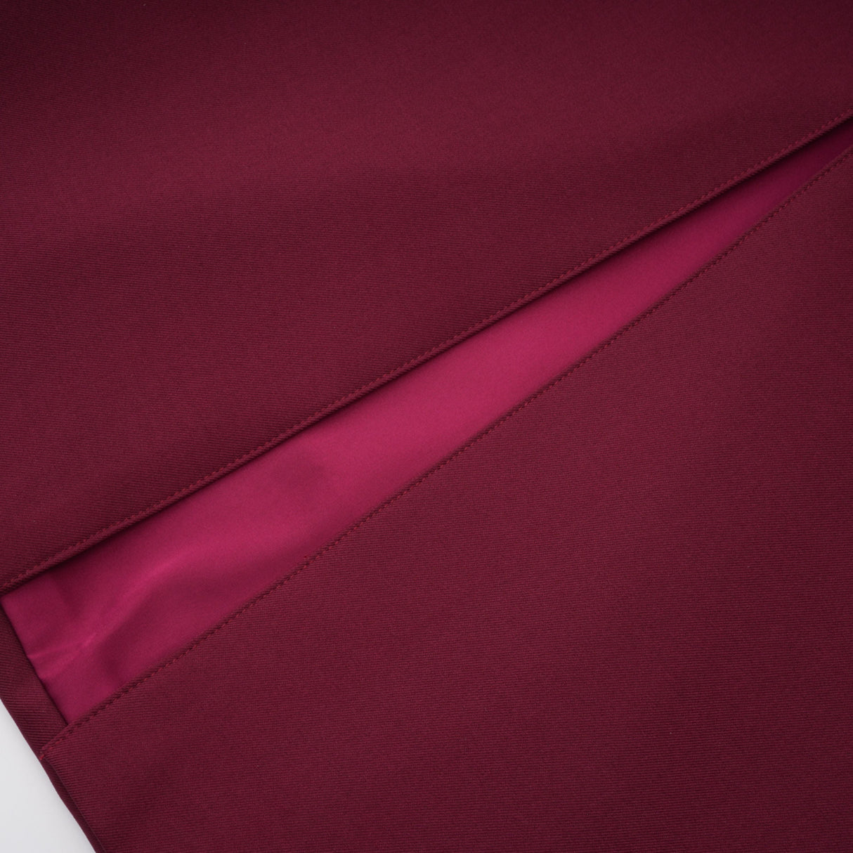 Aurohaya Wren Burgundy Asymmetrical Cape Maxi Dress